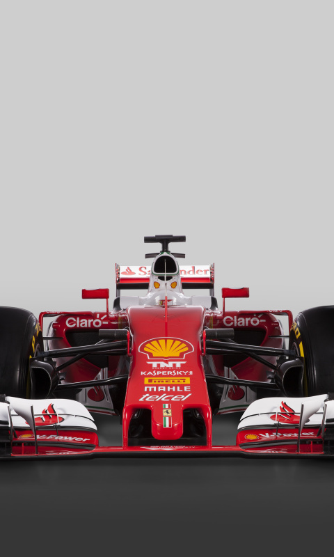 Обои Ferrari Formula 1 480x800