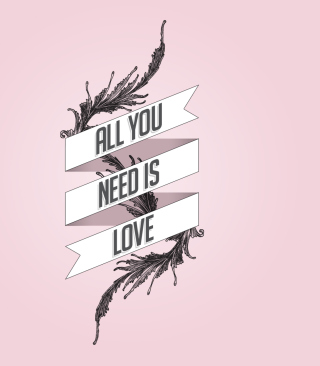 All You Need Is Love - Obrázkek zdarma pro Nokia Asha 309