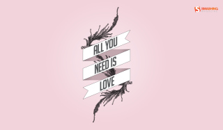 All You Need Is Love Background for Android, iPhone and iPad