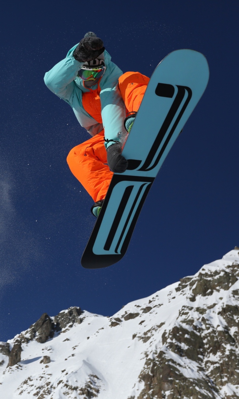 Screenshot №1 pro téma Extreme Snowboarding 768x1280