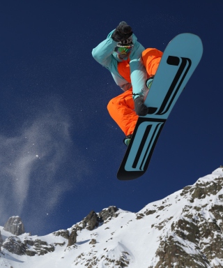 Extreme Snowboarding - Obrázkek zdarma pro Sharp 880SH