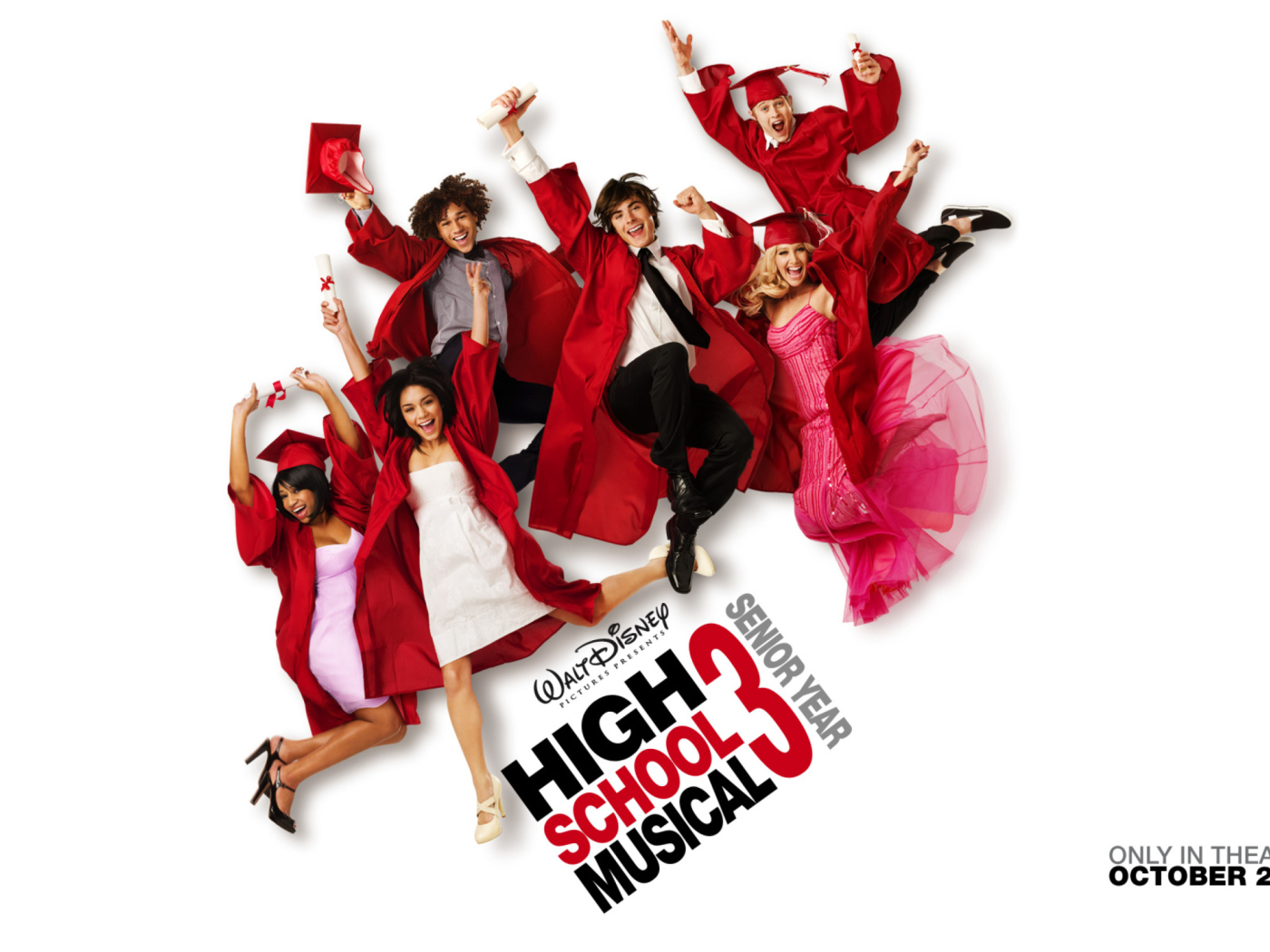Das High School Musical 3: Senior Year Wallpaper 1400x1050