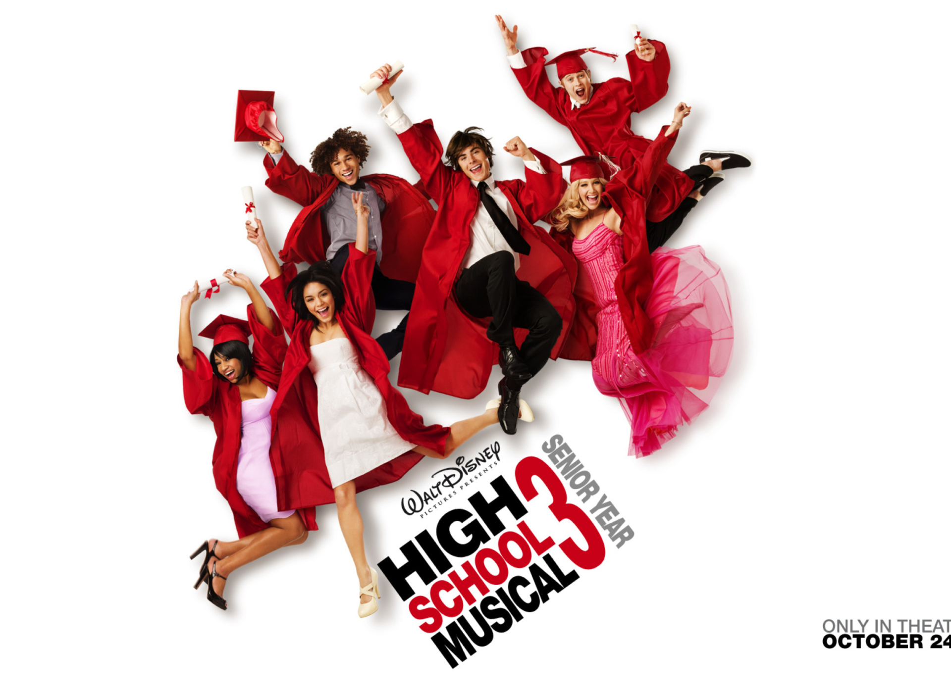 Fondo de pantalla High School Musical 3: Senior Year 1920x1408