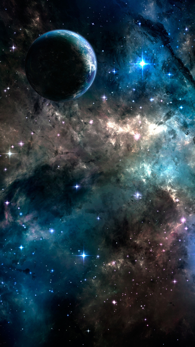 Screenshot №1 pro téma Deep Dark Space 640x1136