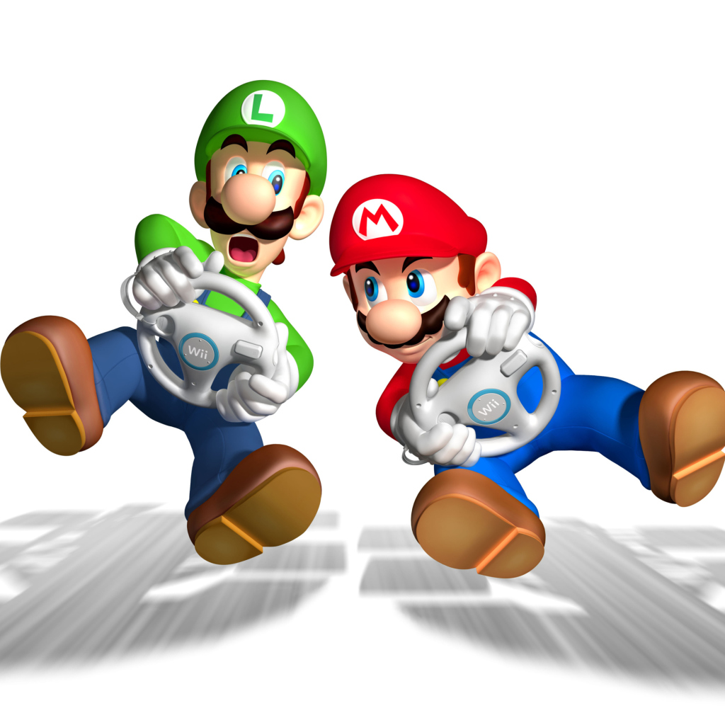 Das Mario And Luigi Wallpaper 1024x1024