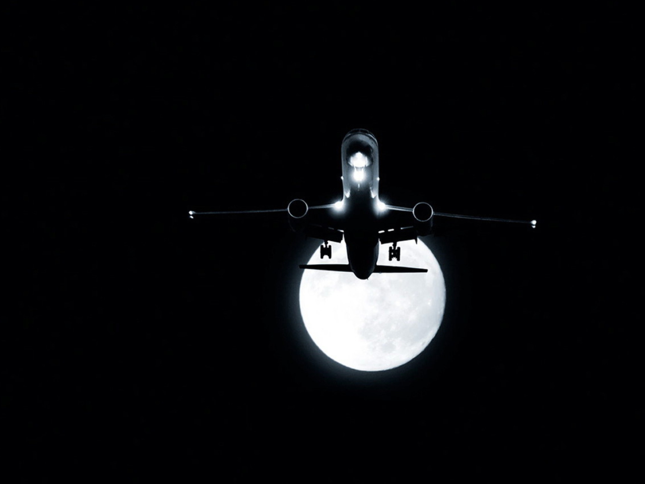 Обои Night Flight 1280x960