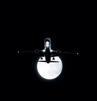 Night Flight - Obrázkek zdarma pro iPad