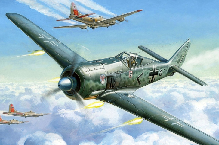 Screenshot №1 pro téma Focke Wulf Fw 190