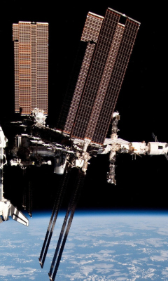 Sfondi International Space Station 240x400