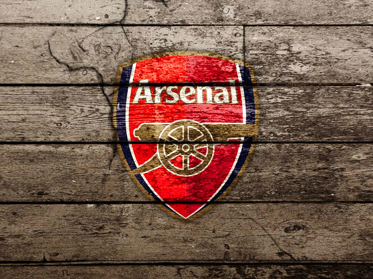 Das Wooden Arsenal Badge Wallpaper 1280x960