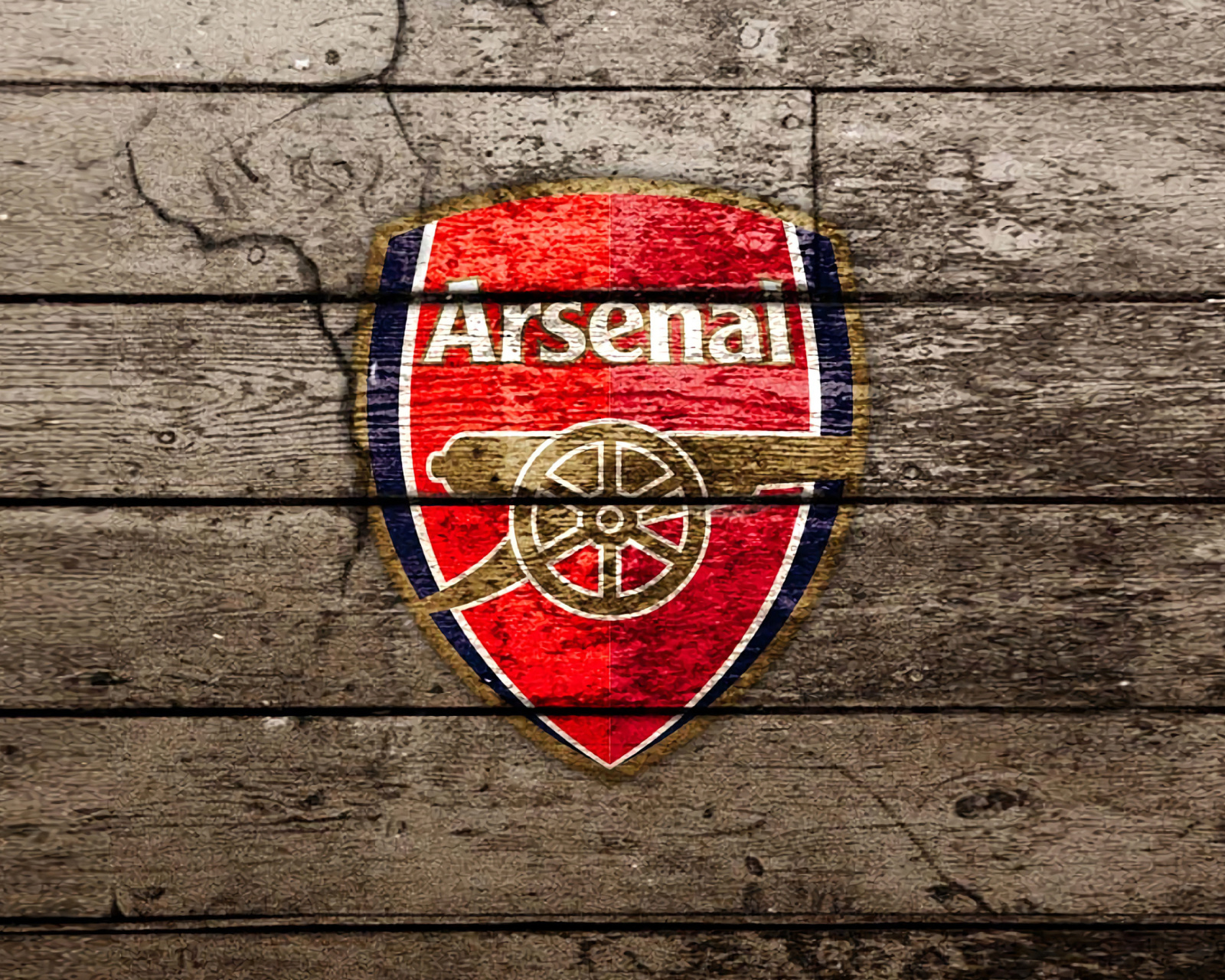 Das Wooden Arsenal Badge Wallpaper 1600x1280