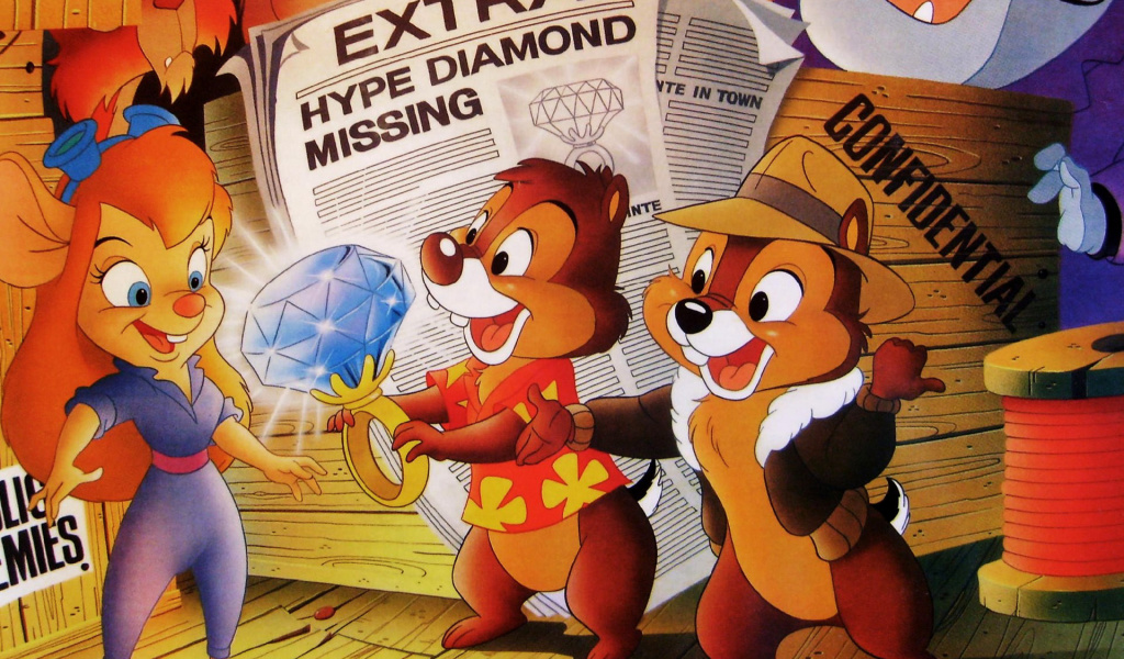 Screenshot №1 pro téma Chip and Dale Rescue Rangers 1024x600