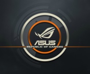 Das Asus Logo Wallpaper 176x144