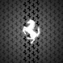 Fondo de pantalla Ferrari Logo 208x208