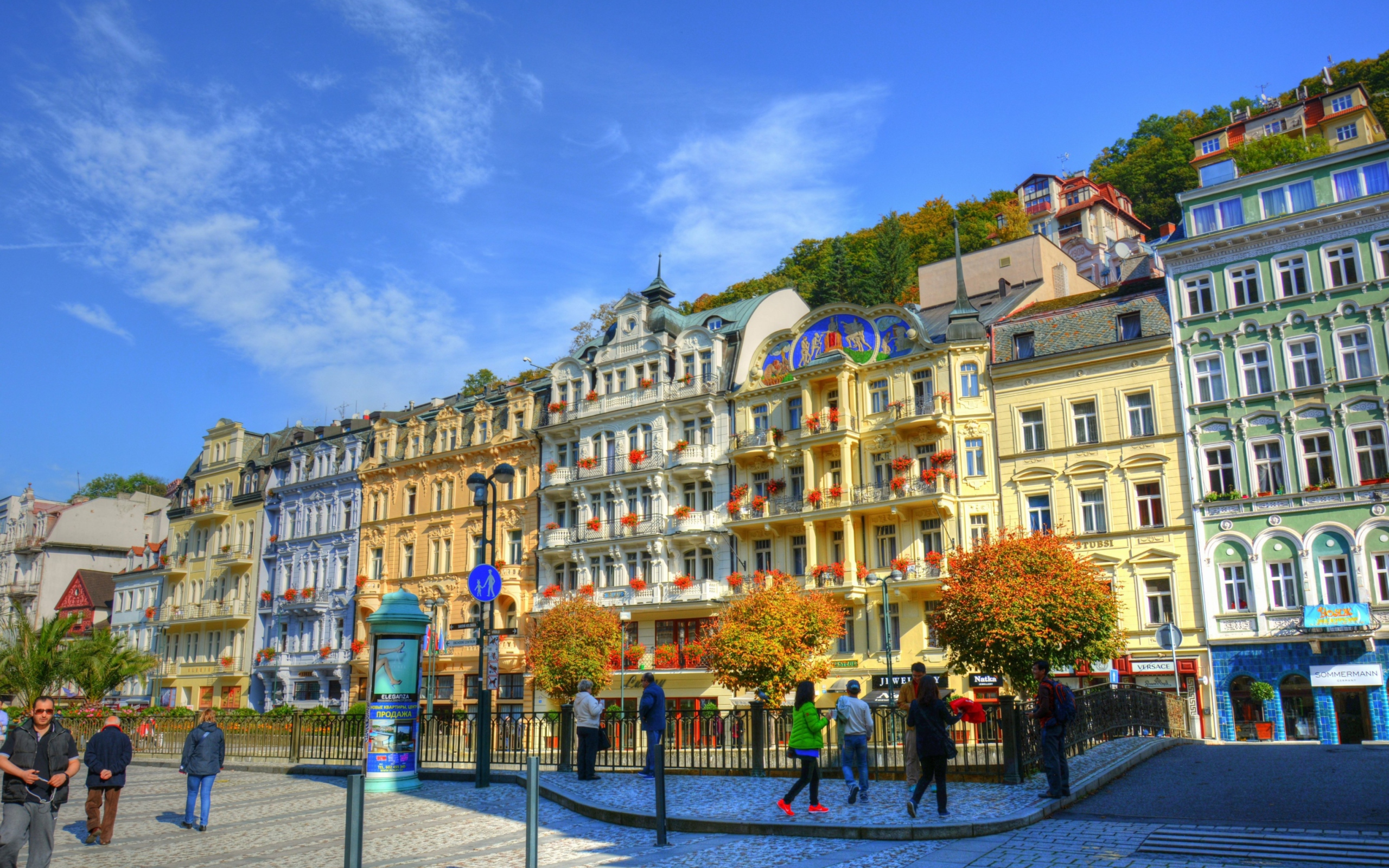 Screenshot №1 pro téma Karlovy Vary - Carlsbad 2560x1600