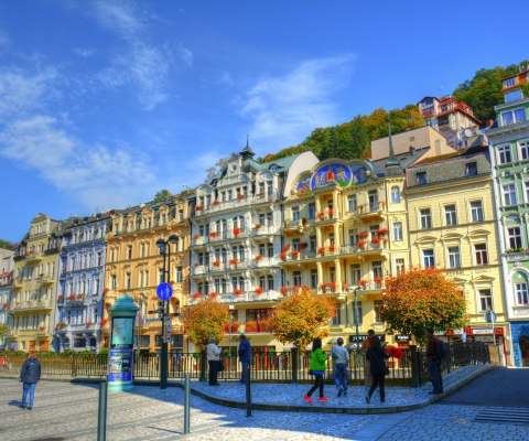 Screenshot №1 pro téma Karlovy Vary - Carlsbad 480x400