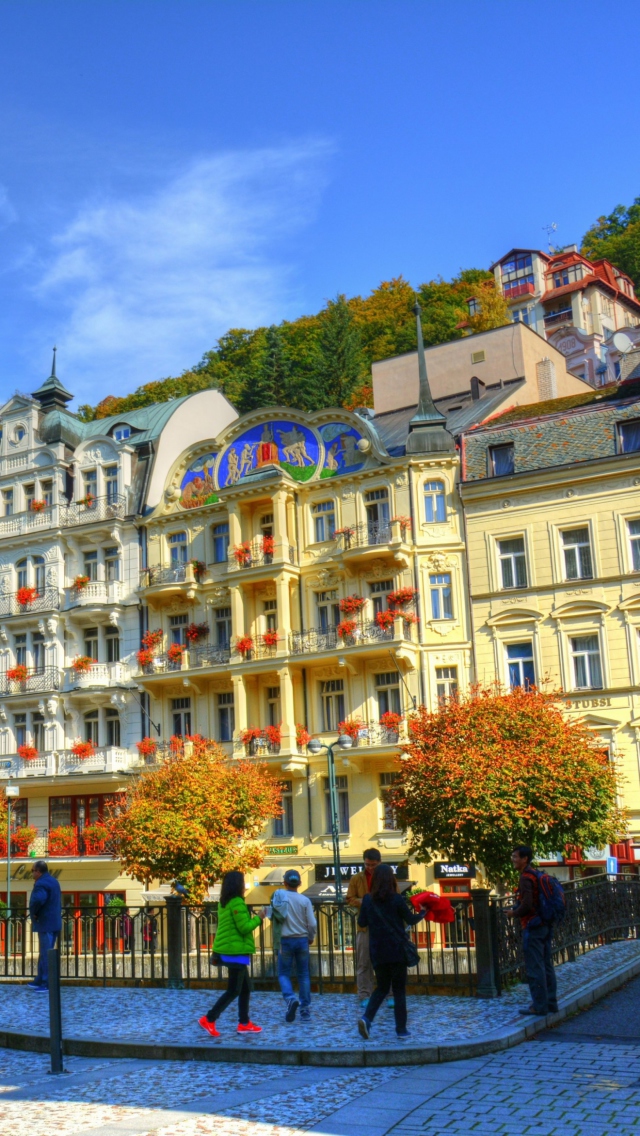 Обои Karlovy Vary - Carlsbad 640x1136