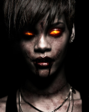 Screenshot №1 pro téma Rihanna Zombie 176x220