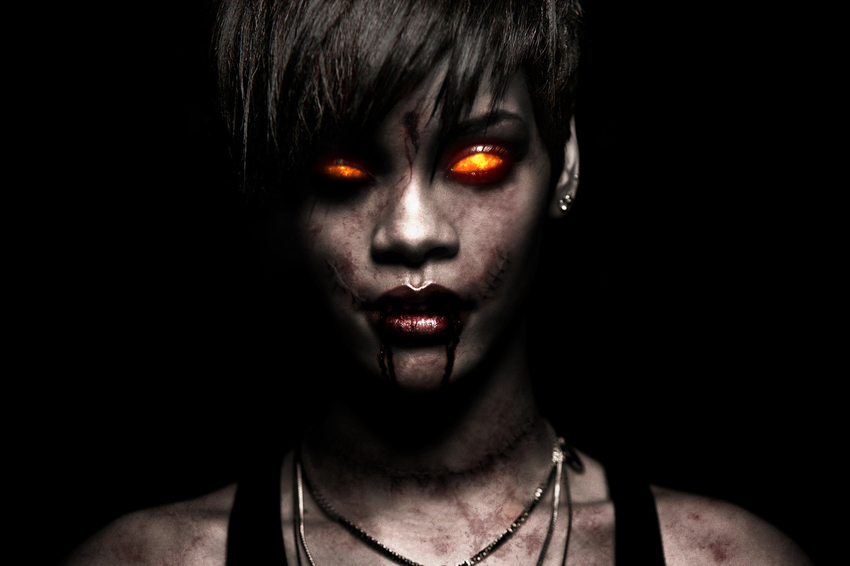 Screenshot №1 pro téma Rihanna Zombie 2880x1920