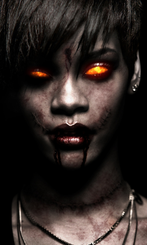 Rihanna Zombie screenshot #1 480x800