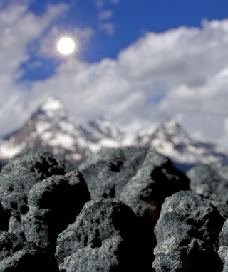 Rocks And Sun - Obrázkek zdarma pro 640x1136