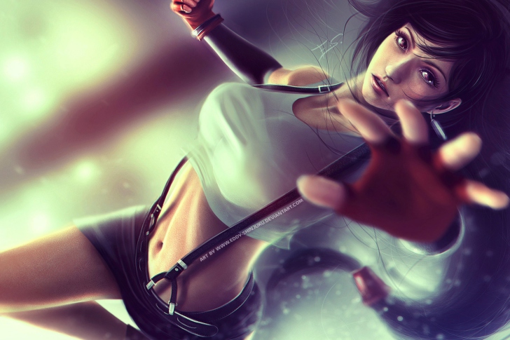 Screenshot №1 pro téma Tifa Lockhart