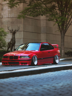 Das BMW E36 Wallpaper 240x320