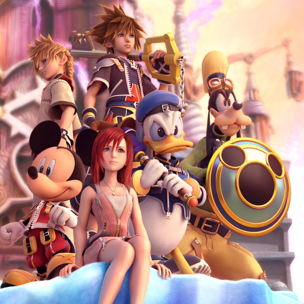 Das Kingdom Hearts Wallpaper 1024x1024