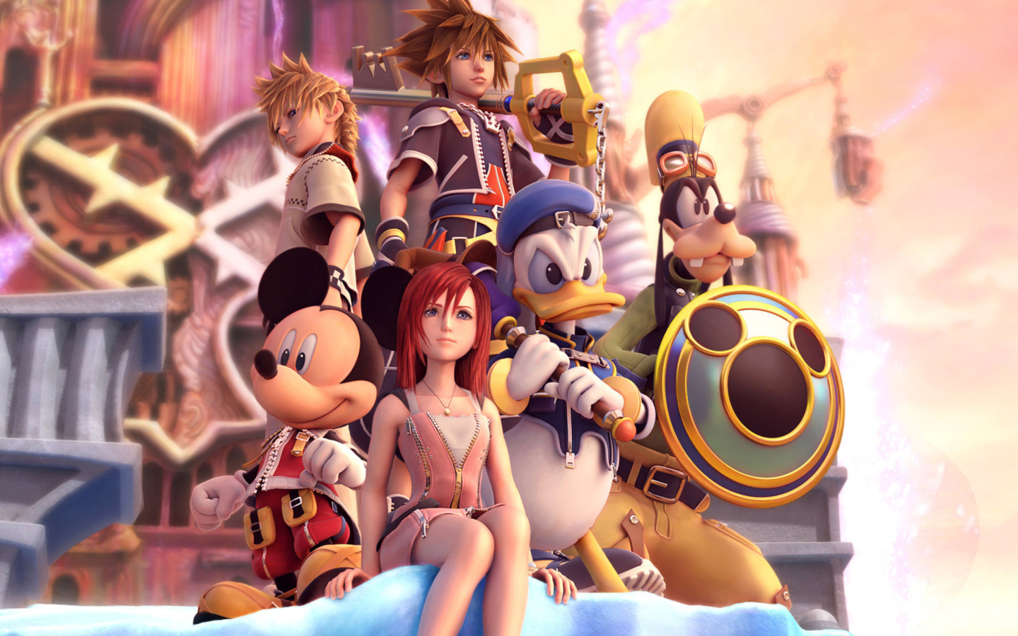 Screenshot №1 pro téma Kingdom Hearts 1440x900