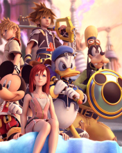 Обои Kingdom Hearts 176x220