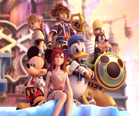 Screenshot №1 pro téma Kingdom Hearts 480x400