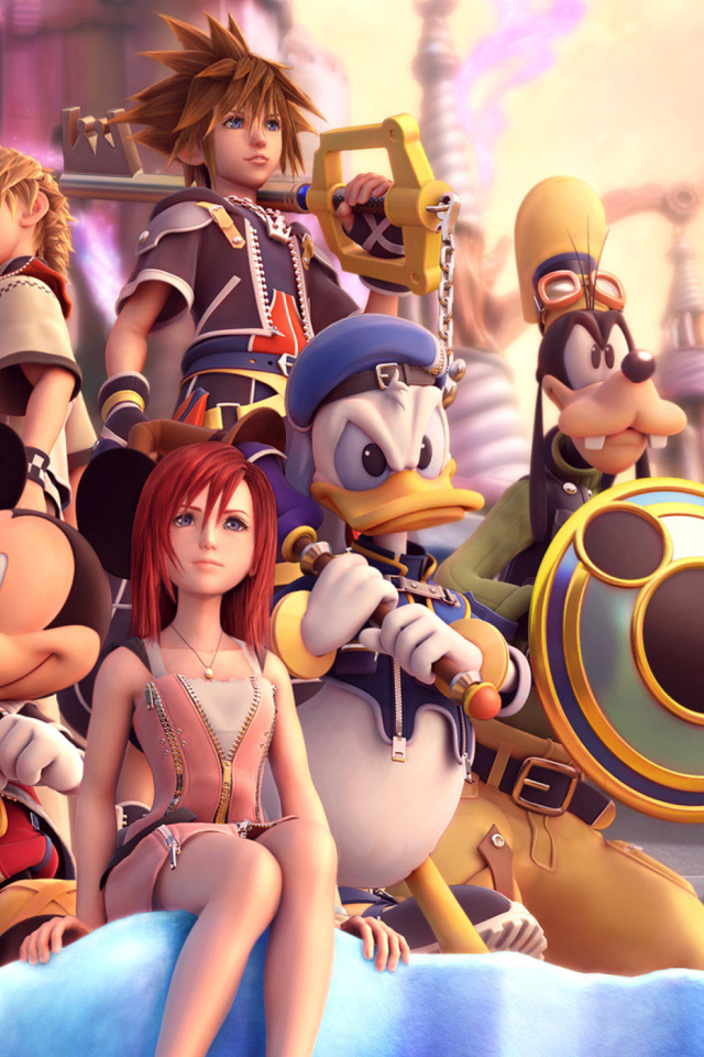Screenshot №1 pro téma Kingdom Hearts 640x960