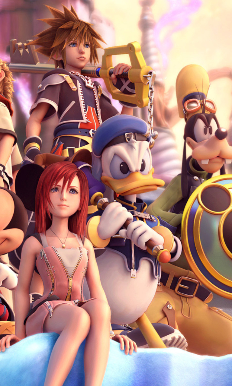 Fondo de pantalla Kingdom Hearts 768x1280