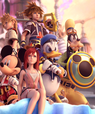 Kingdom Hearts - Obrázkek zdarma pro Nokia Asha 308