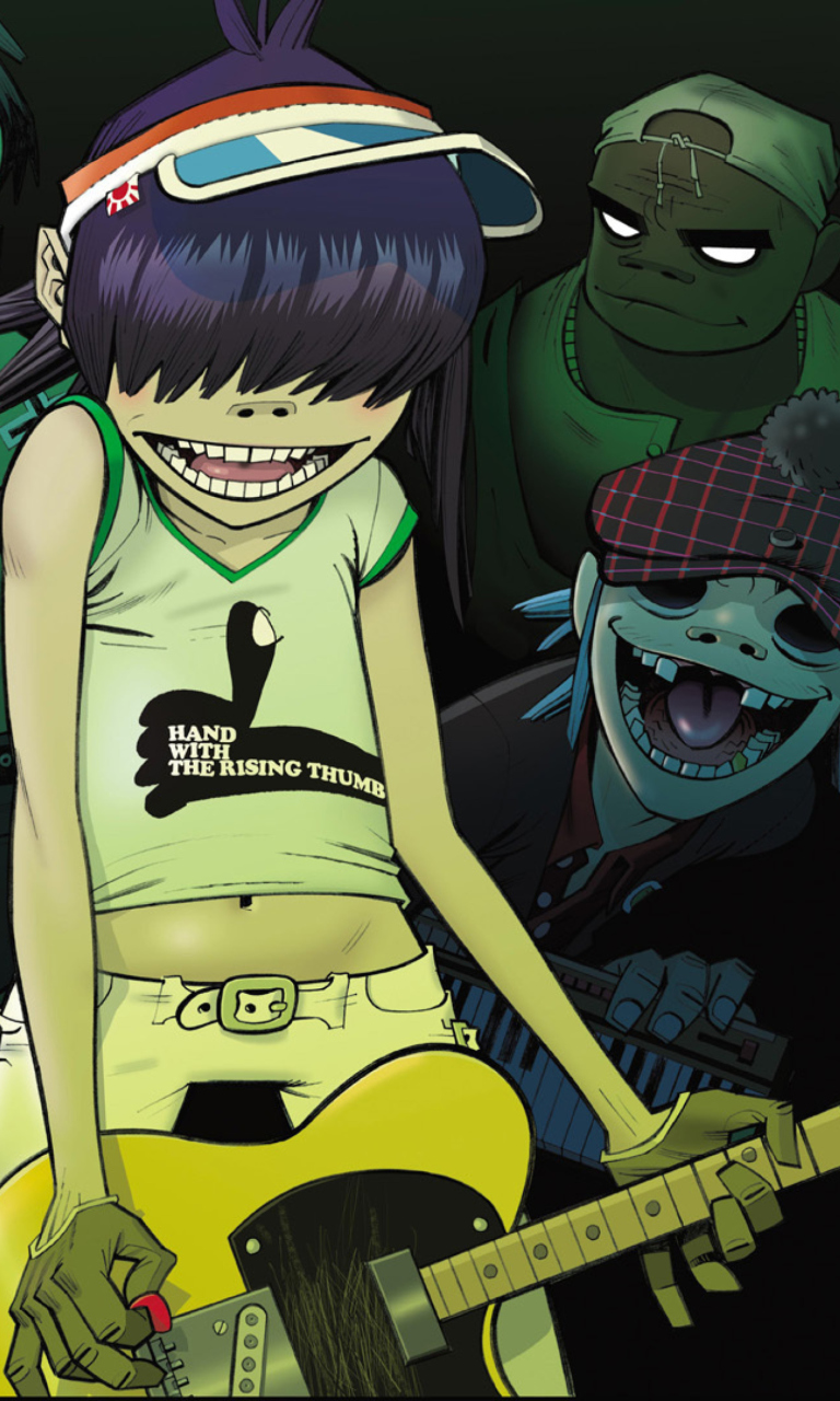 Screenshot №1 pro téma Gorillaz 768x1280