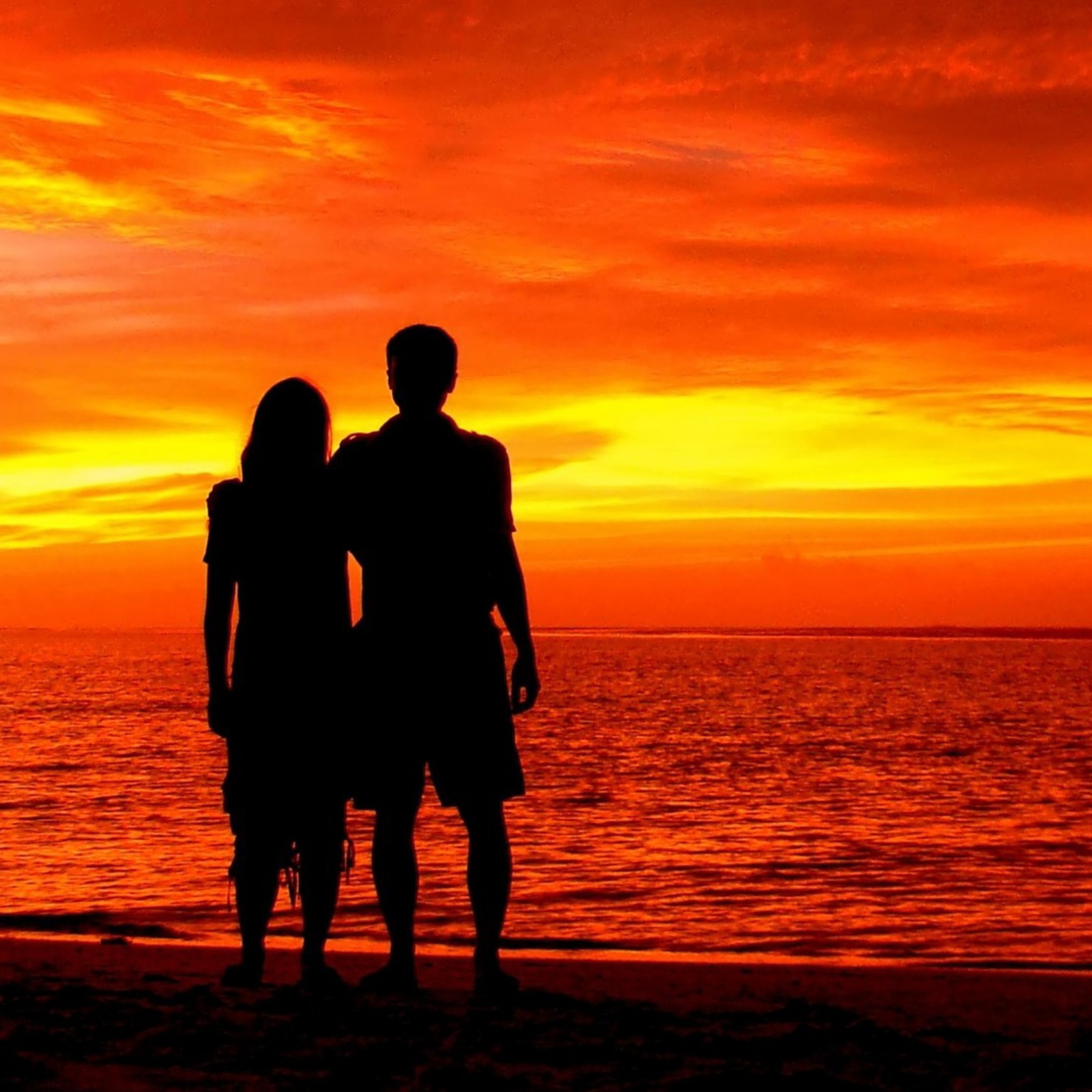 Screenshot №1 pro téma Romantic Silhouettes 2048x2048