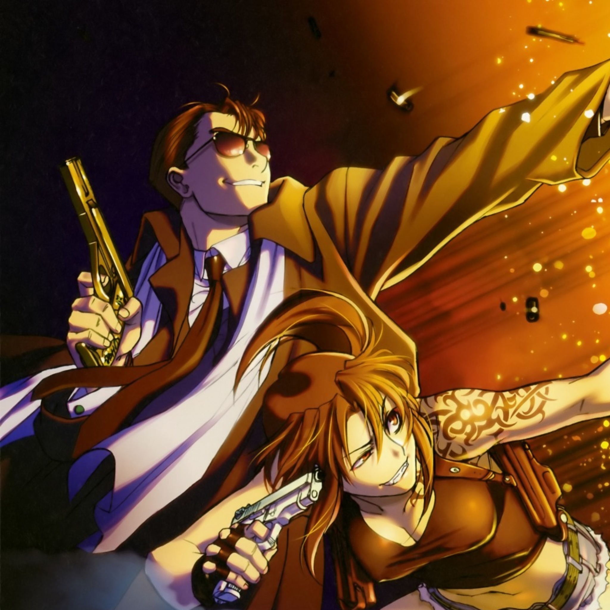 Das Black Lagoon Anime Characters Wallpaper 2048x2048