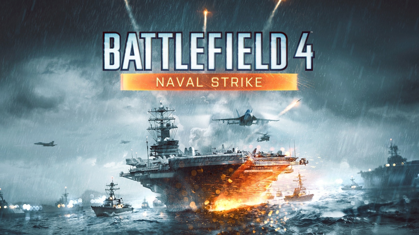 Das Battlefield 4 Naval Strike Wallpaper 1366x768