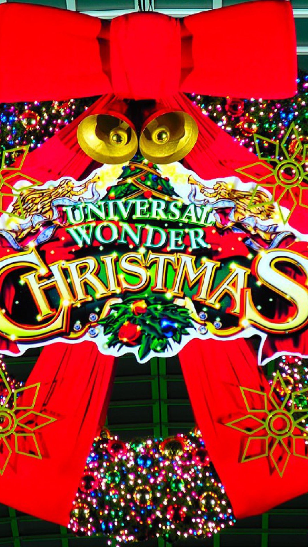 Das Wonder Christmas Tree Wallpaper 1080x1920