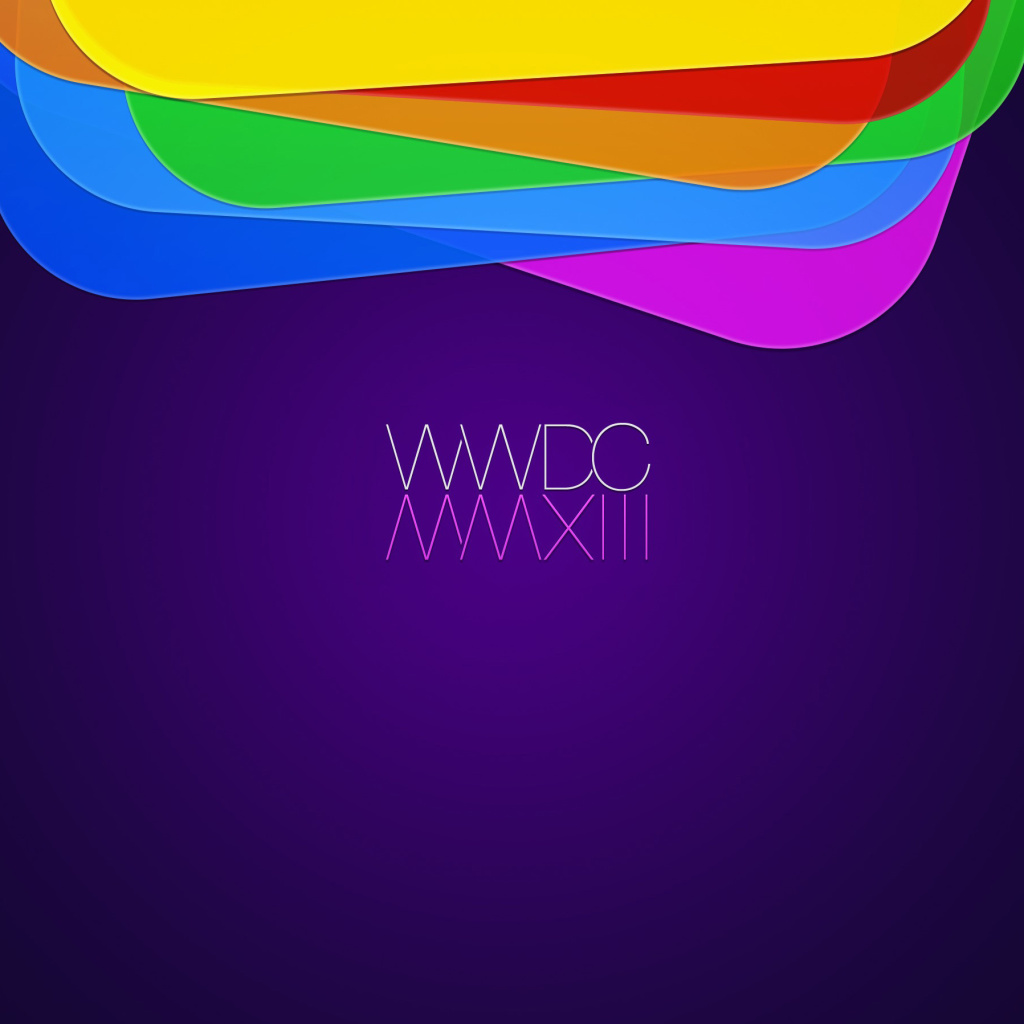 WWDC, Apple wallpaper 1024x1024