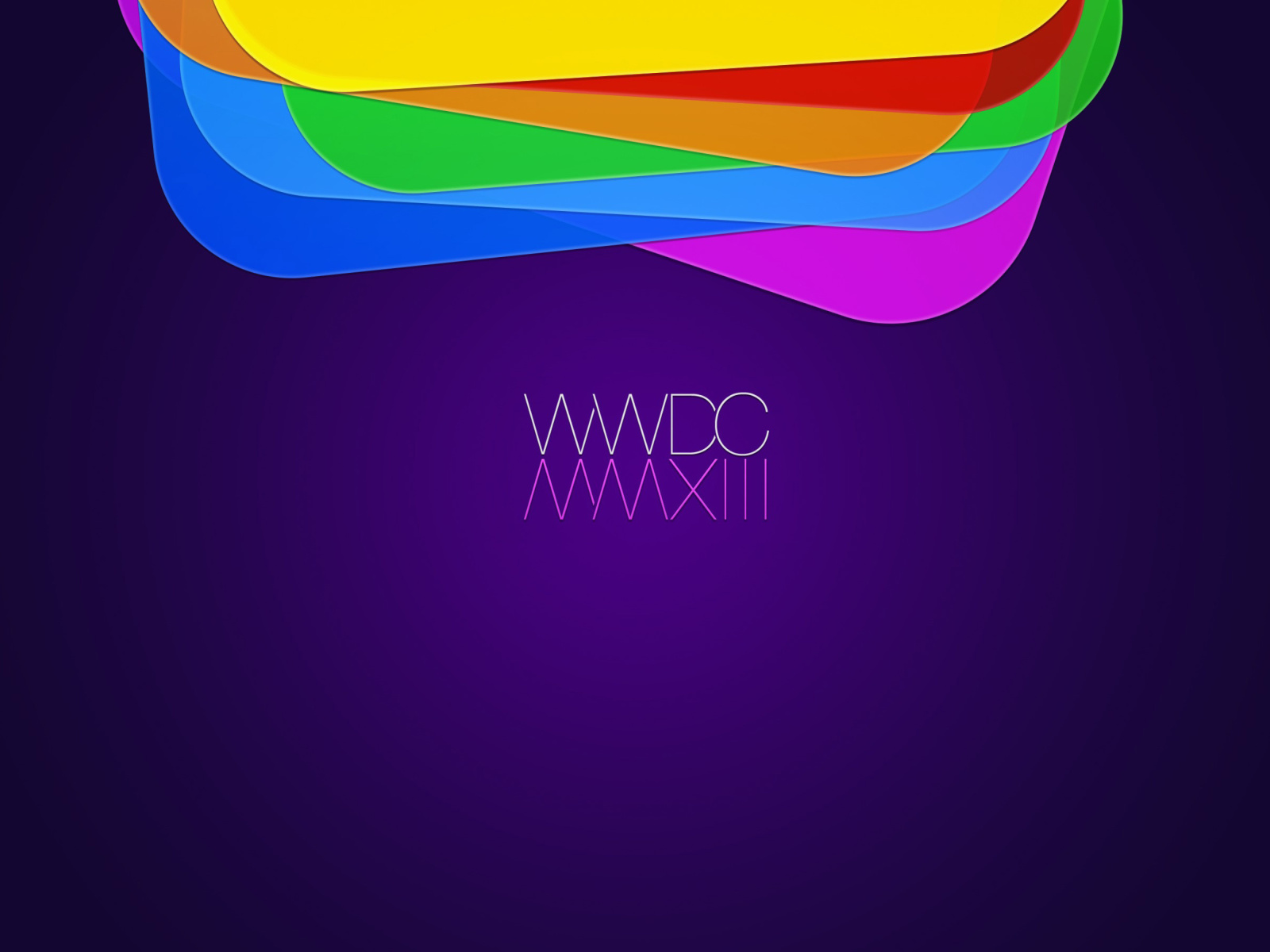 WWDC, Apple wallpaper 1600x1200