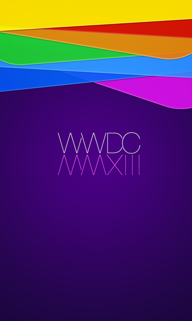 Fondo de pantalla WWDC, Apple 768x1280