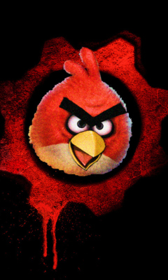 Fondo de pantalla Big Angry Birds 240x400