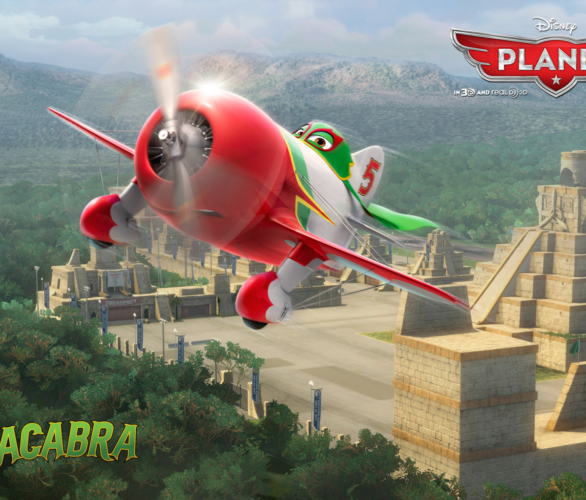 Screenshot №1 pro téma Disney Planes - El Chupacabra 1200x1024