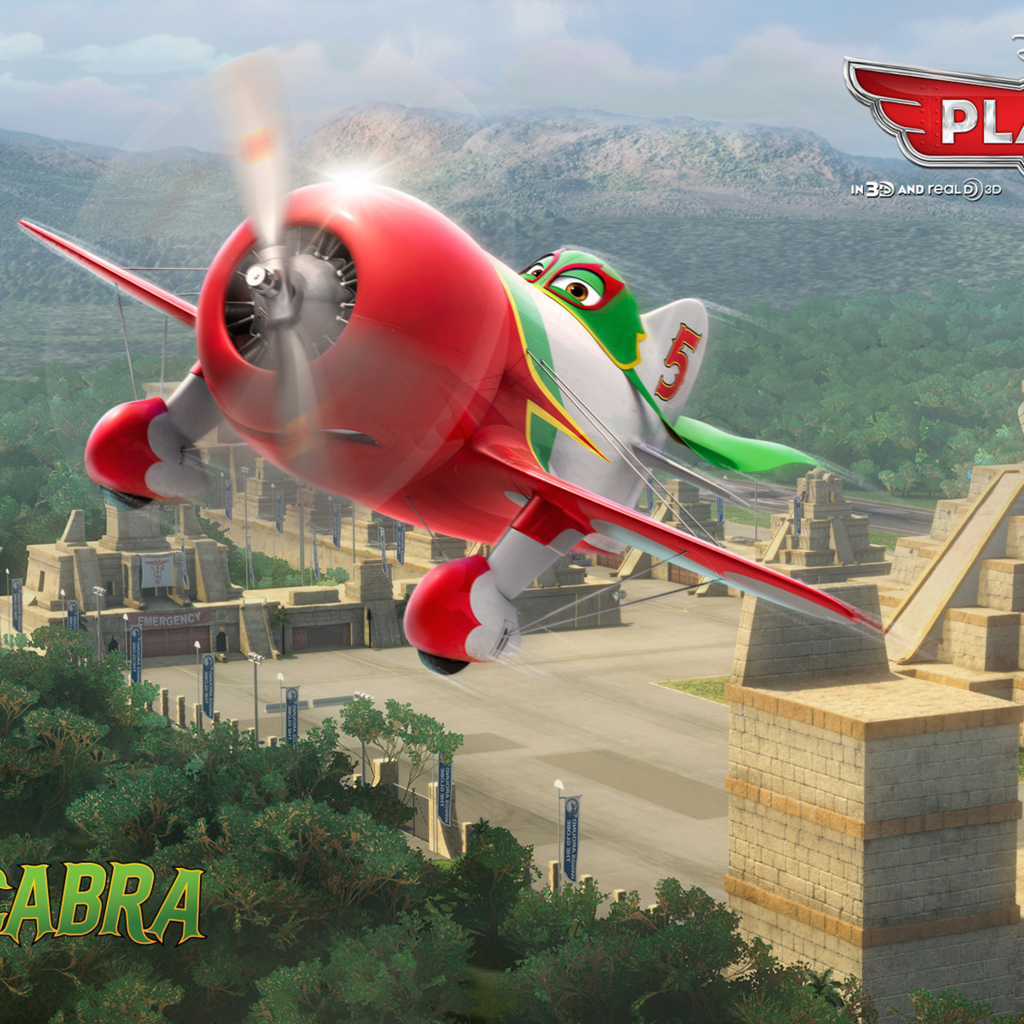 Screenshot №1 pro téma Disney Planes - El Chupacabra 2048x2048
