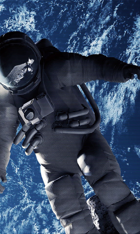 Cosmonaut In Space screenshot #1 480x800