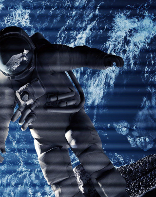 Cosmonaut In Space - Obrázkek zdarma pro 132x176