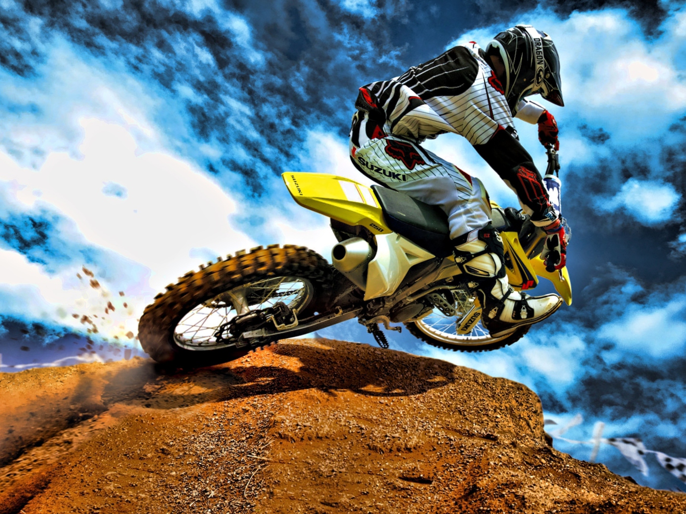 Screenshot №1 pro téma Motorcross 1400x1050