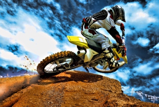 Motorcross - Obrázkek zdarma pro 176x144