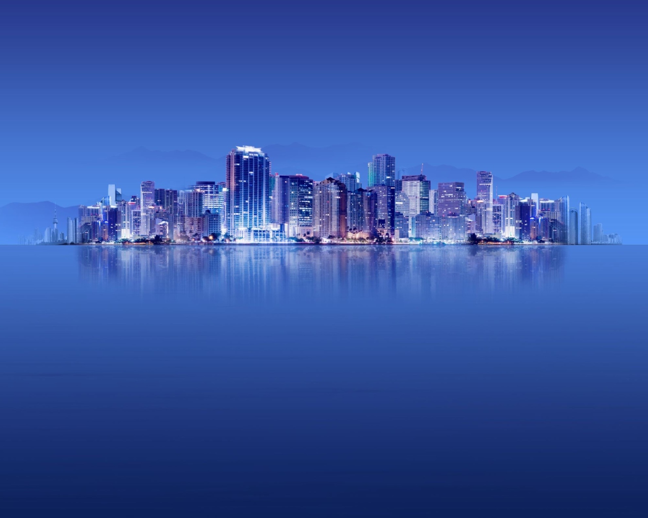 Blue City HD screenshot #1 1280x1024